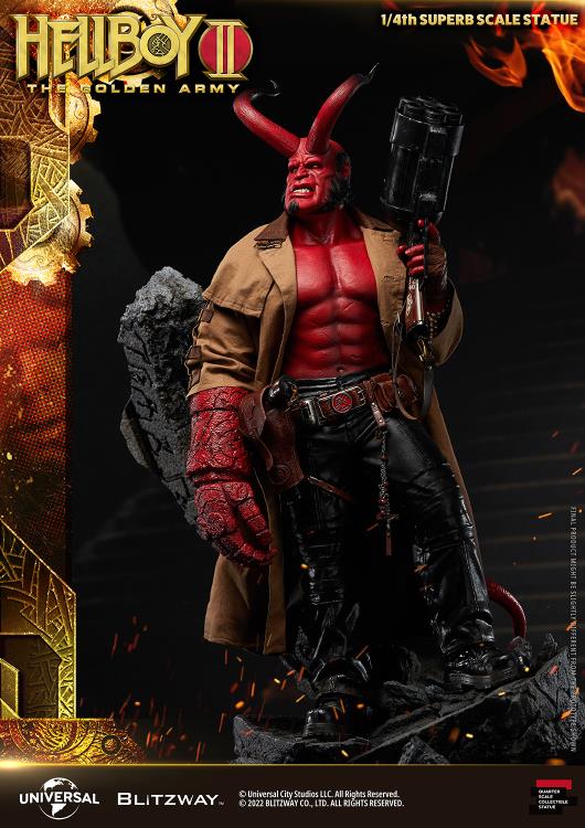 Hellboy II: The Golden Army Hellboy 1/4 Superb Scale Statue