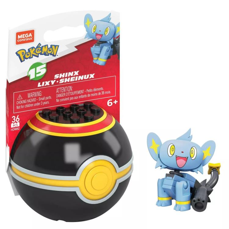 Pokemon Mega Construx Generations Poke Ball Shinx