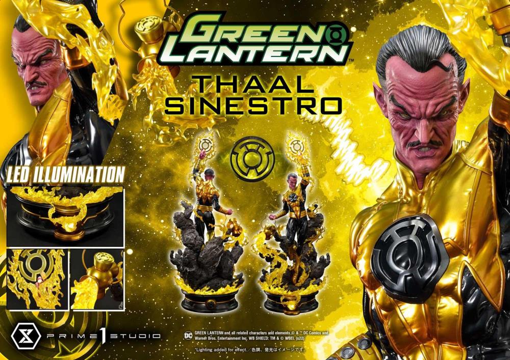新品未開封　THALION スターマンスール Green Lantern - Thaal Sinestro (Deluxe Version) 1/3 Scale Statue