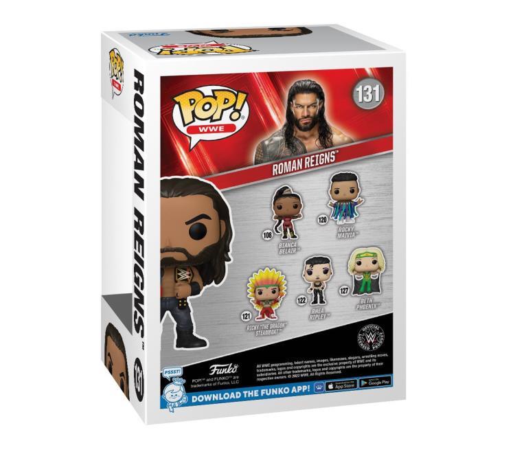 Pop! WWE: Roman Reigns with Belts
