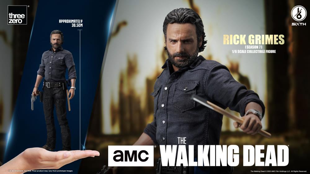 The Walking Dead SiXTH Rick Grimes (Season 7) 1/6 Scale Figure