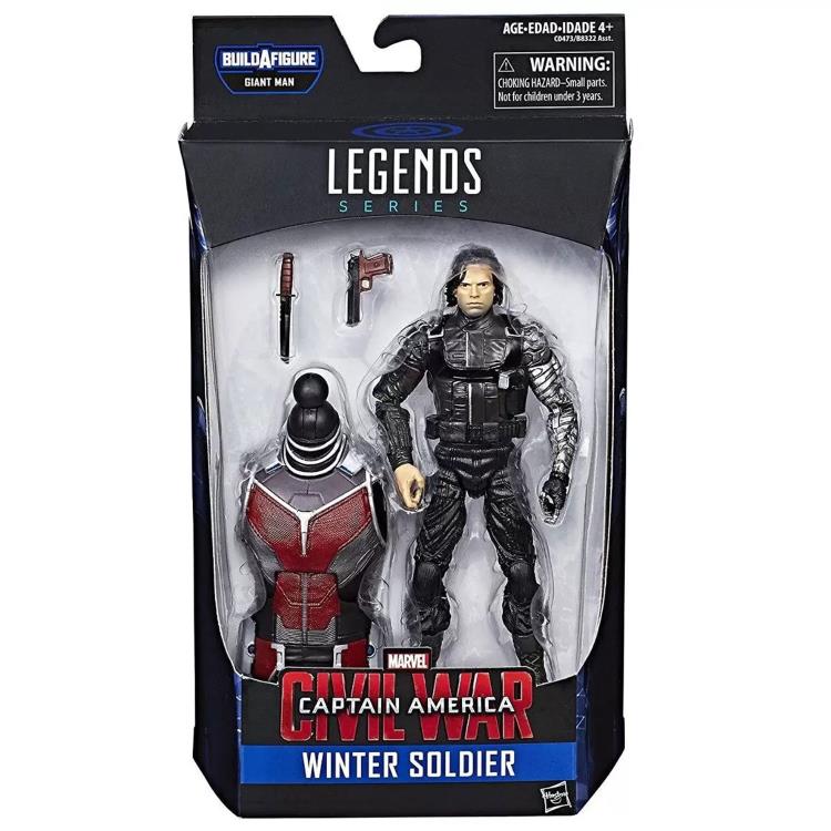 Captain America: Civil War Marvel Legends Winter Soldier Action