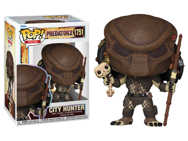 thumbnail image 2 of Funko Pop Plus: Predator 2 City Hunter Vinyl Figure - 4-Inch Collectible Sci-Fi Toy 2 of 12