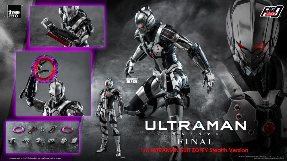 Ultraman Final Season FigZero Ultraman Suit Zoffy (Stealth Ver.) 1