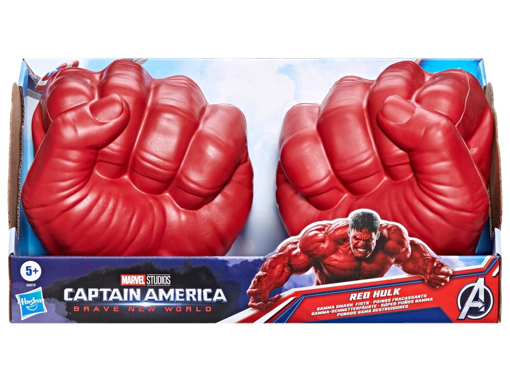 Captain America: Brave New World Red Hulk Gamma Smash Fists