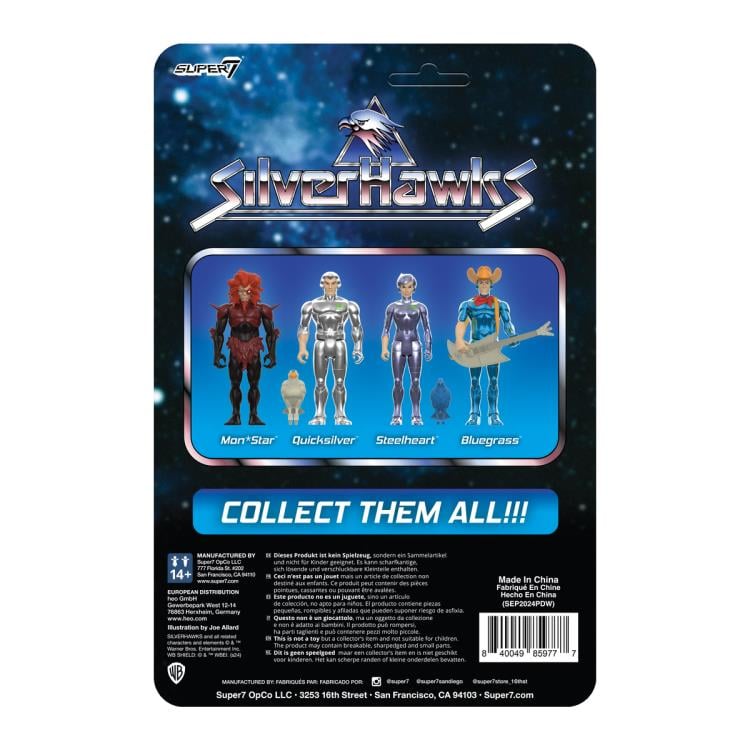 SilverHawks ReAction Bluegrass (Toy Ver.) Action Figure