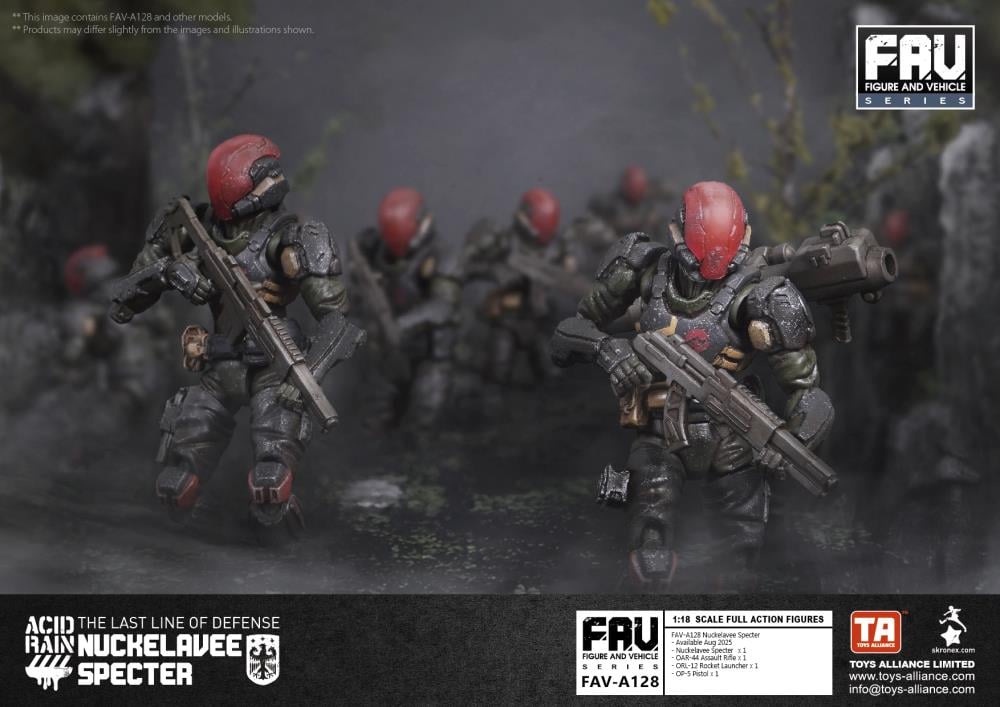 Acid Rain FAV-A128 Nuckelavee Specter 1/18 Scale Action Figure