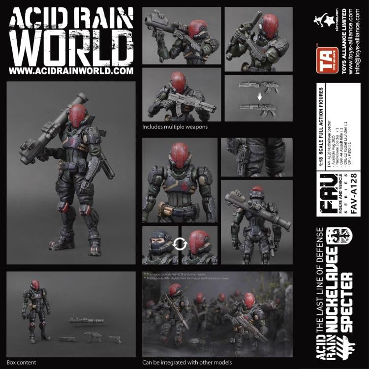 Acid Rain FAV-A128 Nuckelavee Specter 1/18 Scale Action Figure