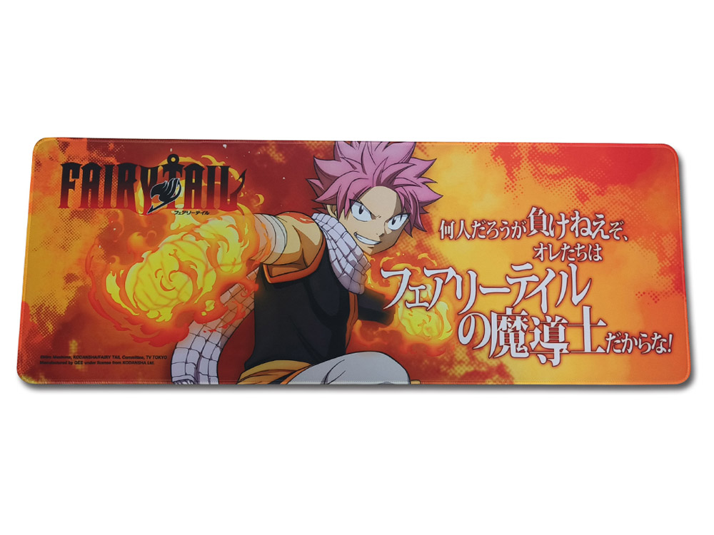 Fairy Tail Natsu's Quote Desk Mat