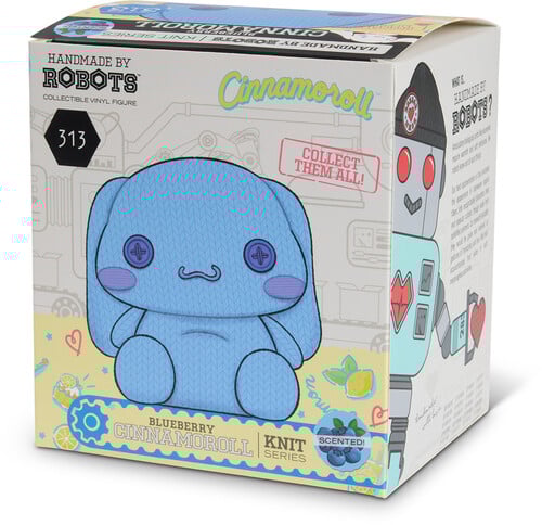 Sanrio Handmade by Robots Cinnamoroll (Blueberry Scented) Figure