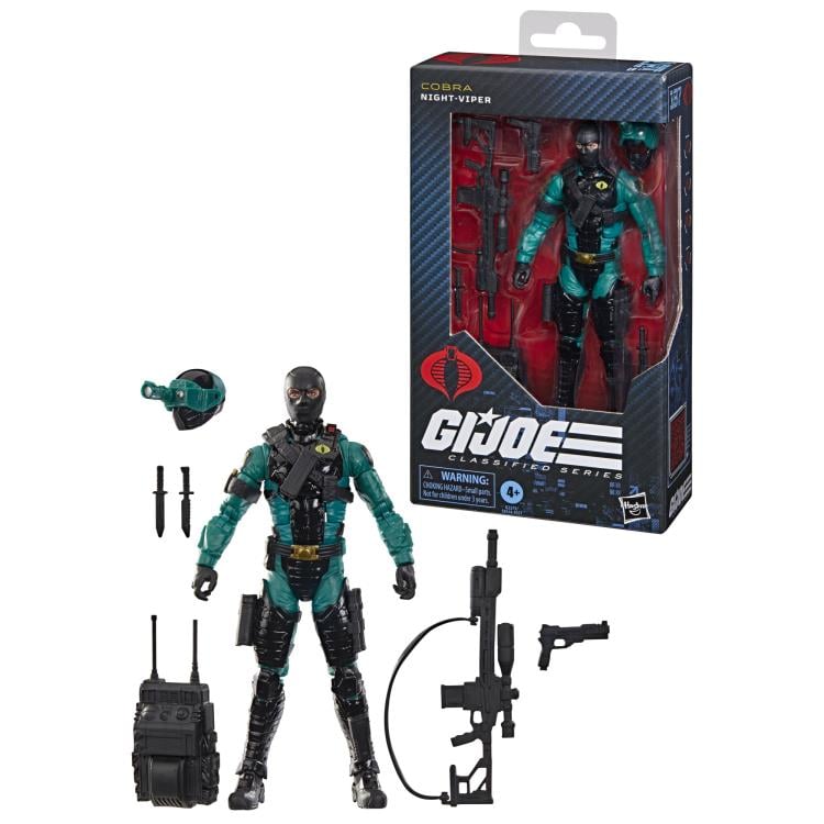 G.I. Joe Classified Series #187 Night-Viper Action Figure