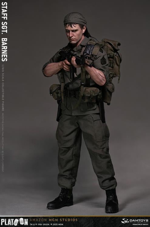 Platoon Staff Sergeant Barnes 1/6 Scale Action Figure