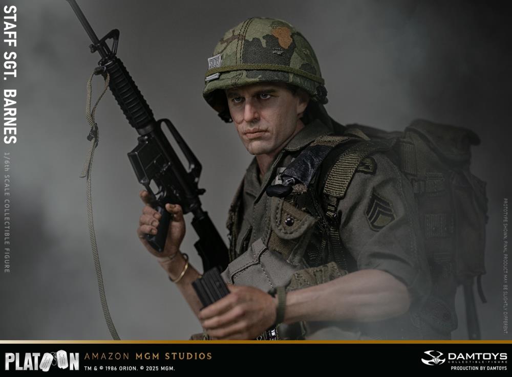 Platoon Staff Sergeant Barnes 1/6 Scale Action Figure