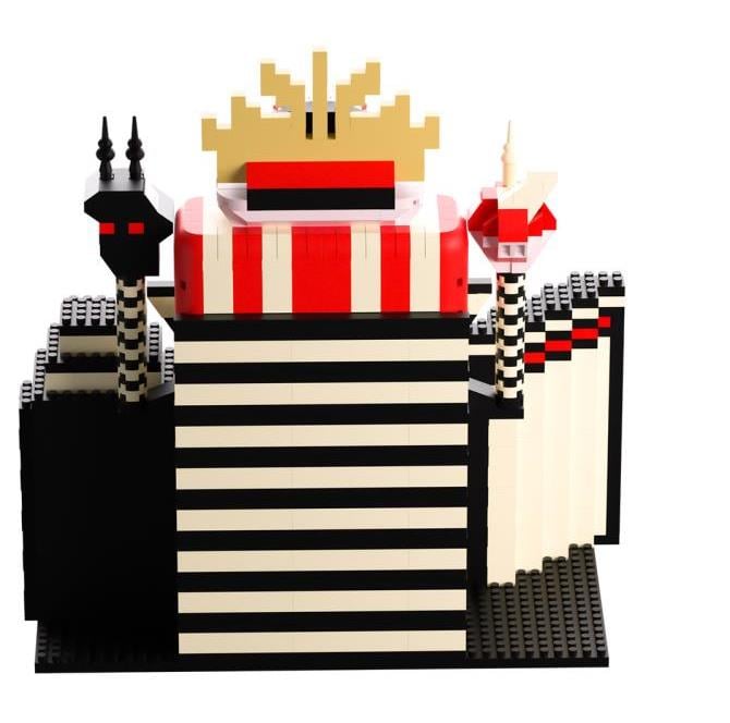 Hazbin Hotel New Hazbin Hotel Miniature Brick Set