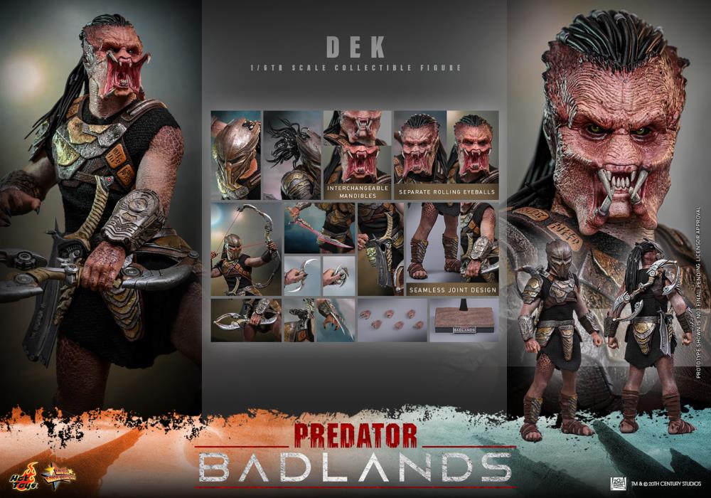 Predator: Badlands MMS849 Dek 1/6th Scale Collectible Figure