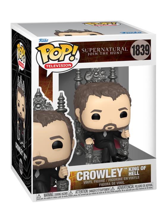 Supernatural Pop! Premium #1839 Crowley King of Hell