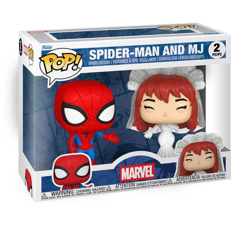 Marvel Comics Pop! Superhero Couples Spider-Man & Mary-Jane Two-Pack