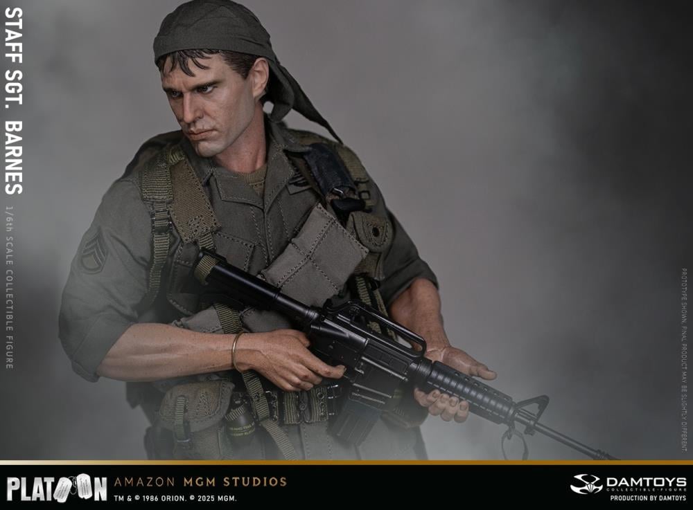 Platoon Staff Sergeant Barnes 1/6 Scale Action Figure