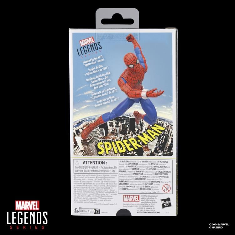 Spider-Man '77 Marvel Legends Spider-Man Action Figure