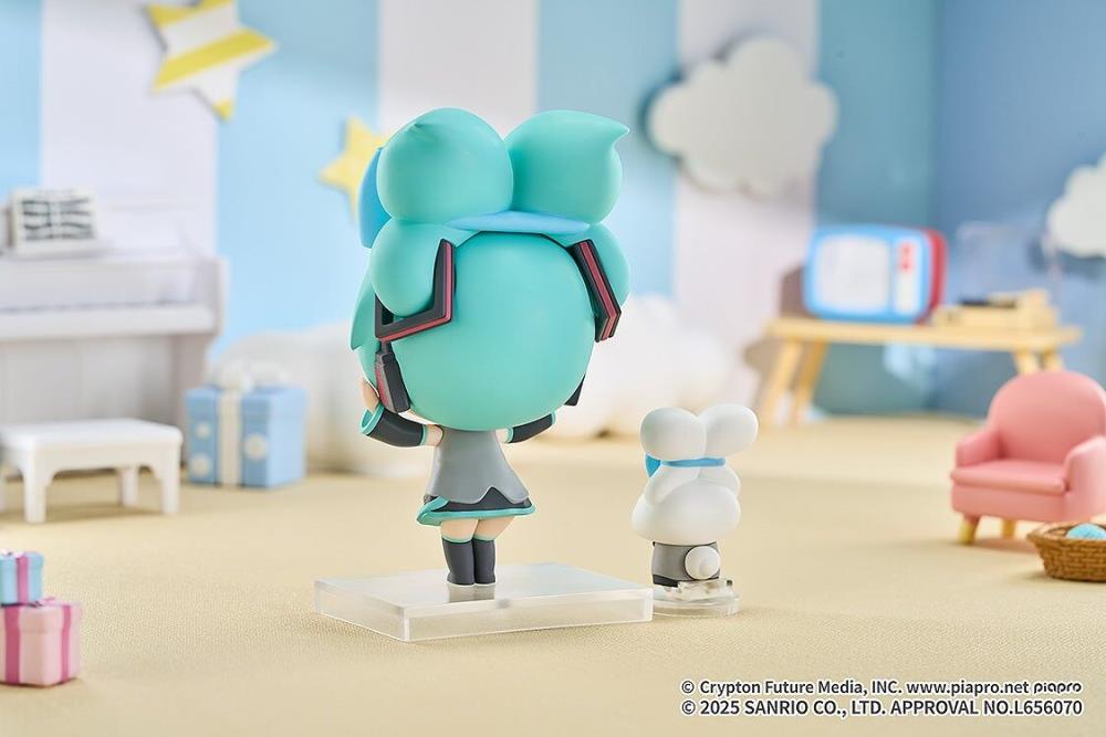 Vocaloid Hatsune Miku x Cinnamoroll Chibi Figure Set