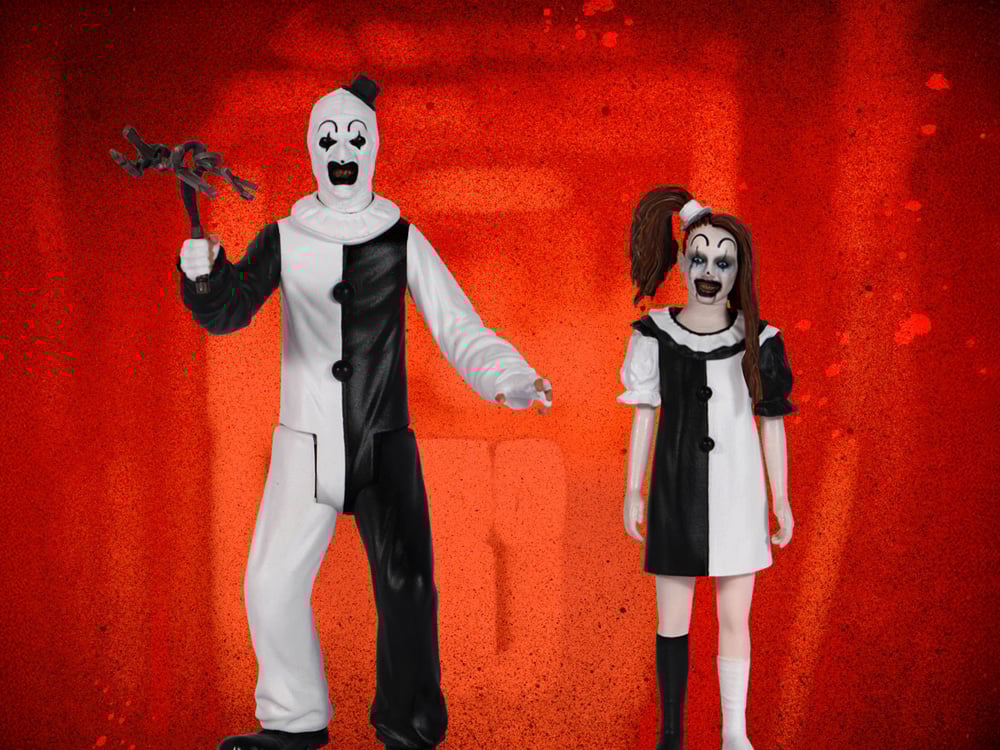Terrifier 2 5 Points Art the Clown & Little Pale Girl Set of 2 Action ...