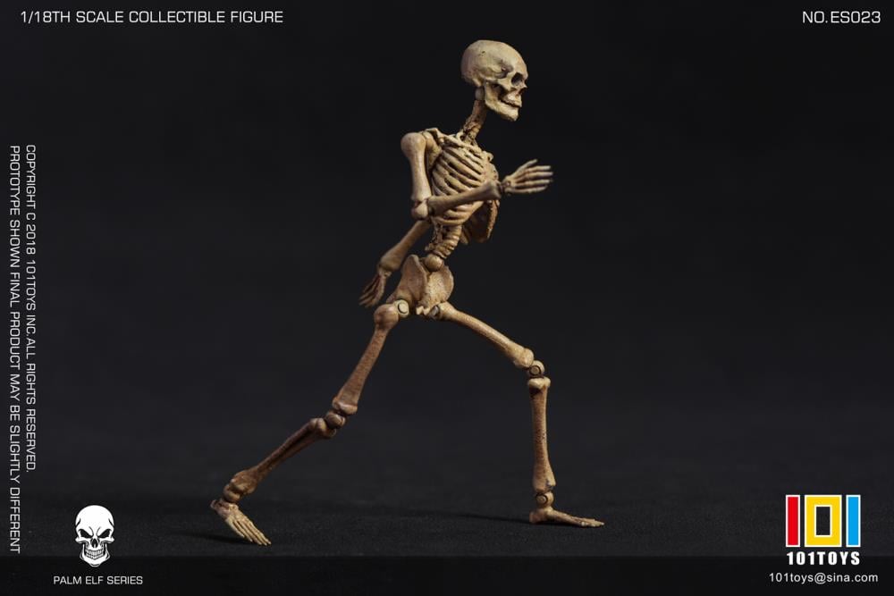 Palm Elf Series Mini Skeleton (Natural Edition) 1/18 Scale Action