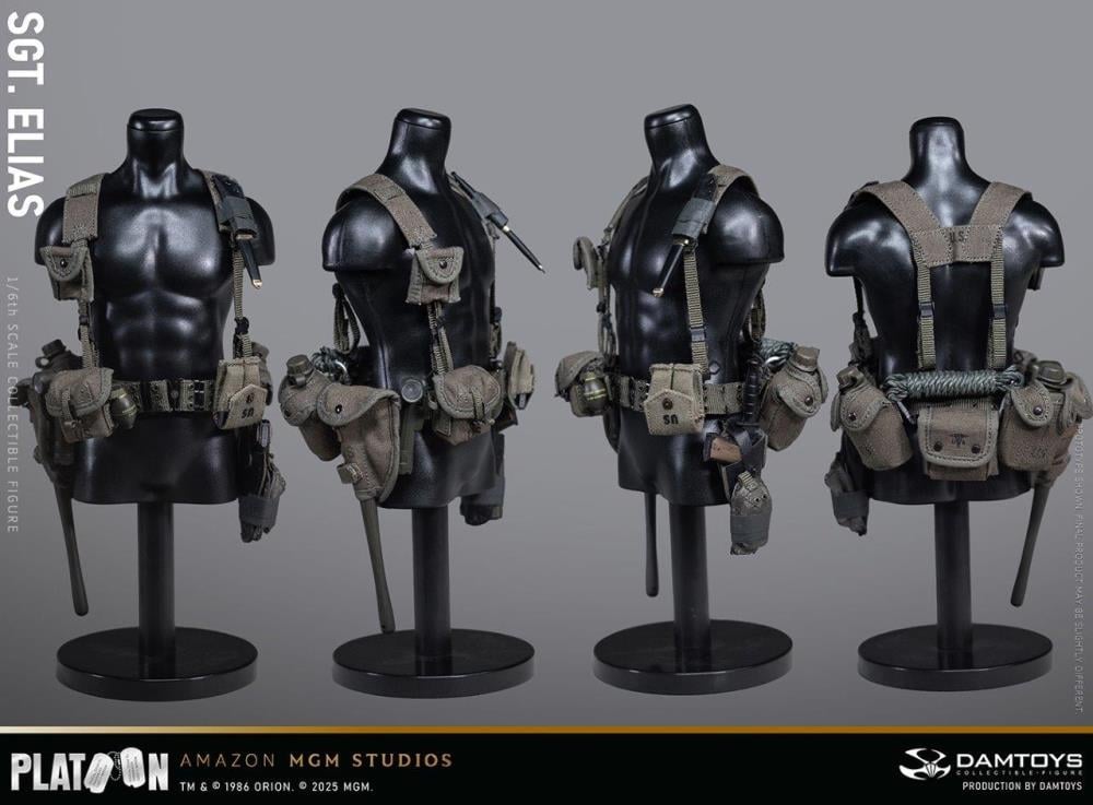 Platoon Sergeant Elias 1/6 Scale Action Figure