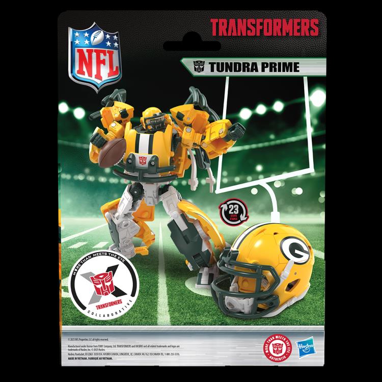 Transformers Collaborative NFL x Transformers Green Bay Packers