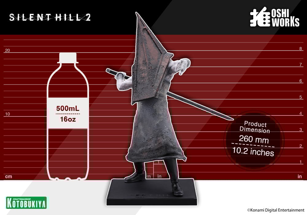 Silent Hill 2 Oshi Works Red Pyramid Thing Figure