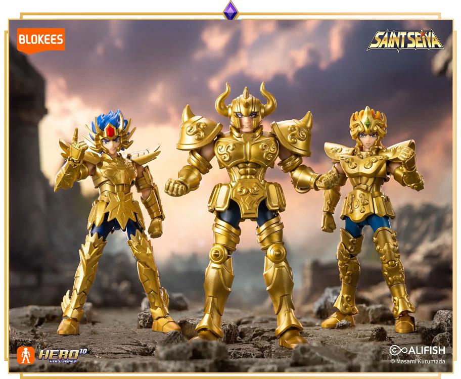 Saint Seiya Galaxy Version 03 Gold Zodiac Box of 9 Random Model Kits