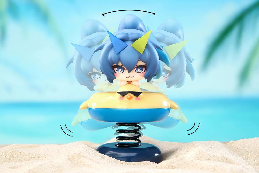happyちび姫ランド Azur Lane Happy Shake New Jersey Springy Chibi Figure