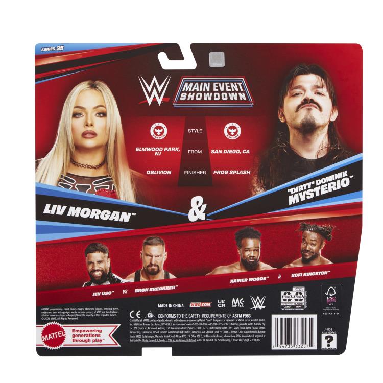 WWE Championship Showdown Series 25 Dominik Mysterio & Liv Morgan
