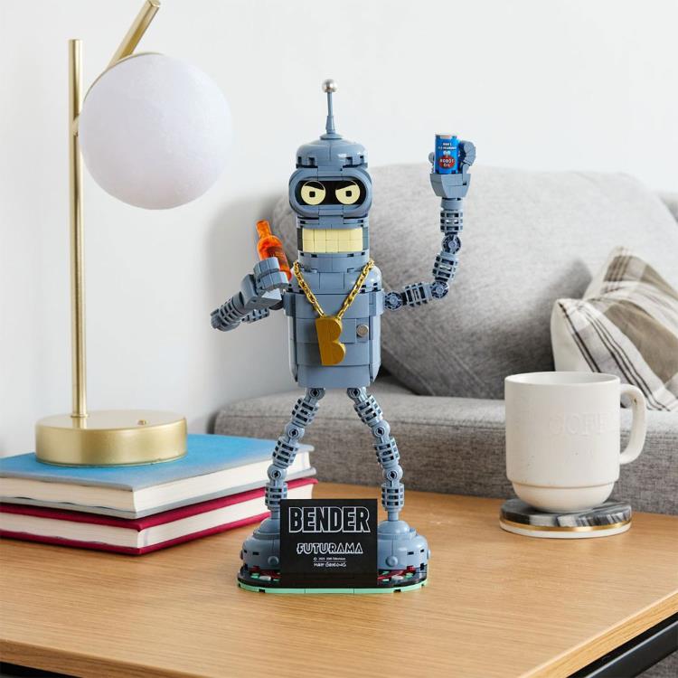 Figurine Bender – Futurama – Die-cast Metal – Super Heavyweights #660 – Occasion