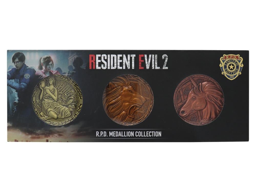 Resident Evil 2 R.P.D. Medallions Collection Limited Edition Set