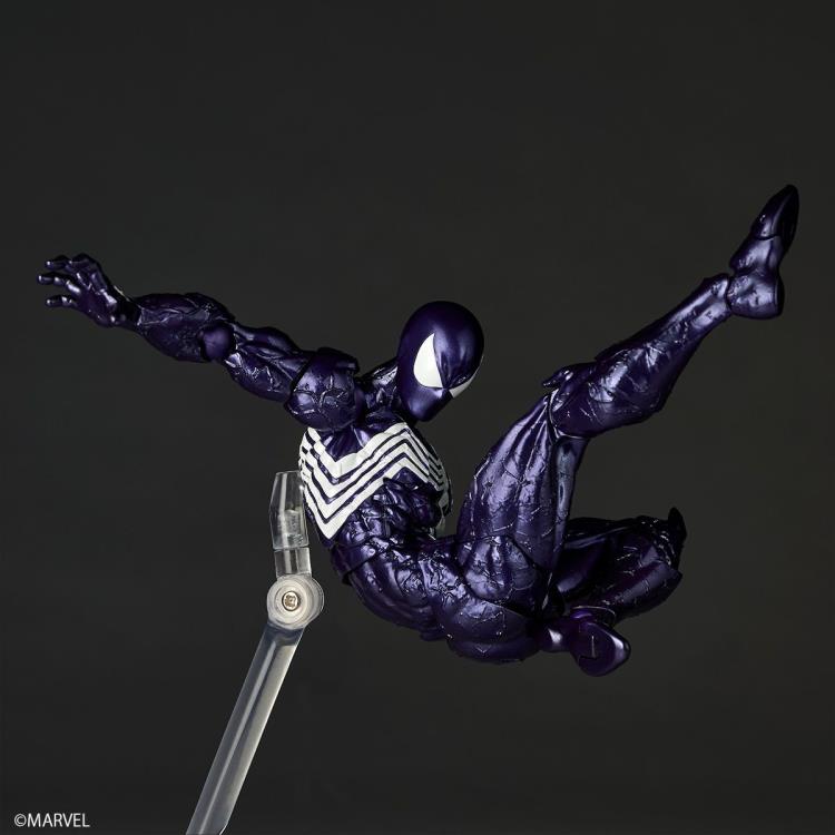 グレビレア・スパイダーマン8号 Marvel Comics Amazing Yamaguchi Revoltech NR106 Symbiote Suit