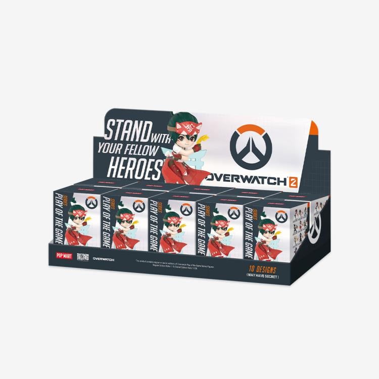 Overwatch Play of the Game Box of 10 Random Figures