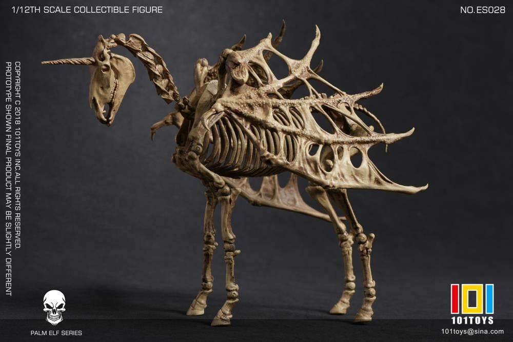 Palm Elf Series Skeleton Unicorn 1/12 Scale Action Figure