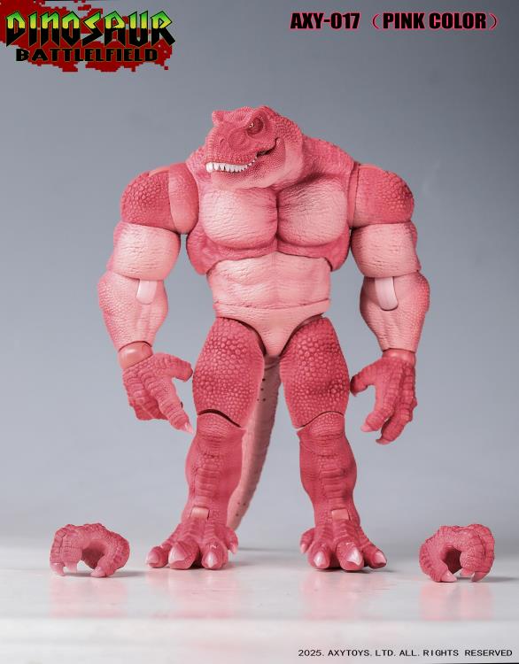 Dinosaur Battlefield Tyrannosaurus Rex (Pink Color Ver.) 1/9 Scale