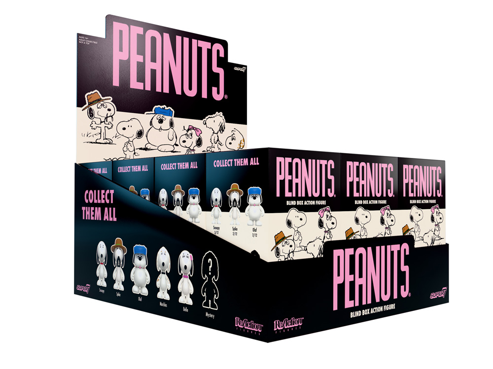 Peanuts ReAction Wave 10 Snoopy's Siblings Box of 12 Random Figures