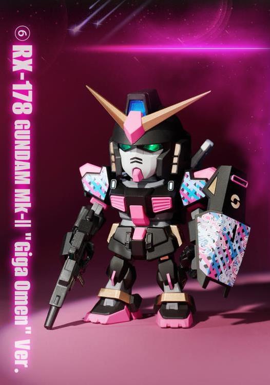 Mobile Suit Gundam QMSV Mini Z Gundam & Gundam Mk-II Box of 8