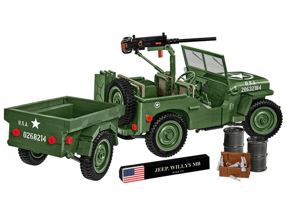 Jeep Historical Collection World War II Willys MB & Trailer