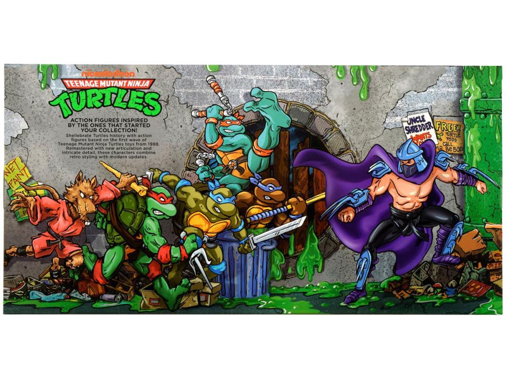 Teenage Mutant Ninja Turtles Remastered Action Figure 6-Pack