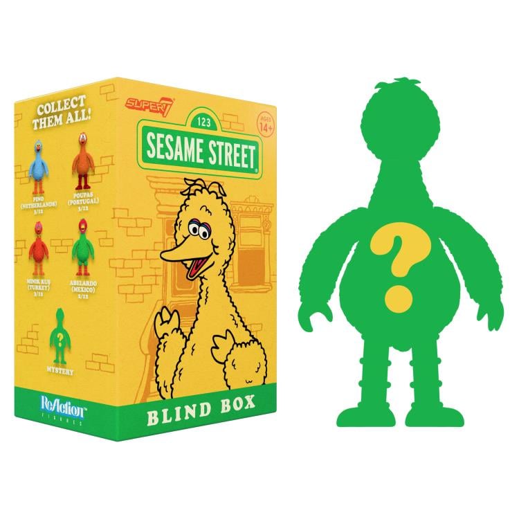Sesame Street ReAction Big Birds Around the World Box of 12 Random