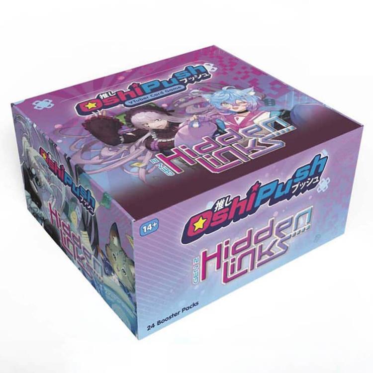 Oshi Push Trading Card Game Gen 2 Hidden Links Box of 12 Booster Packs