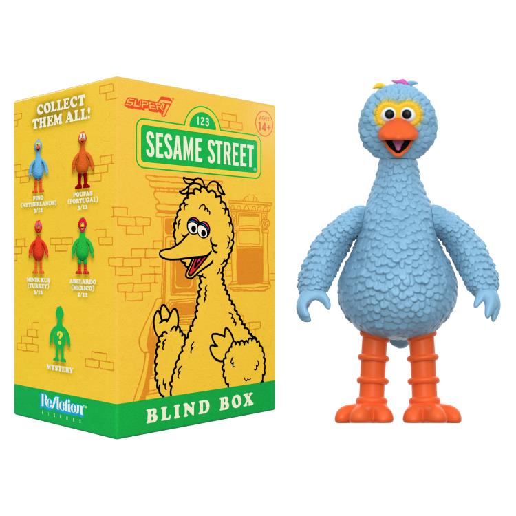 Sesame Street ReAction Big Birds Around the World Box of 12 Random