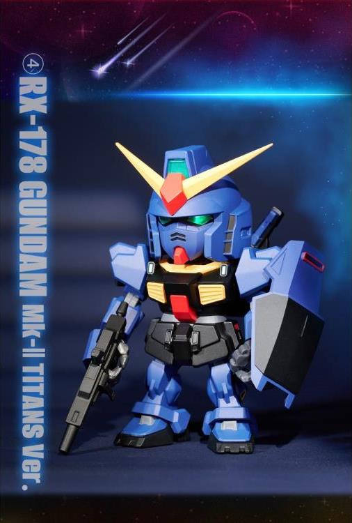 Mobile Suit Gundam QMSV Mini Z Gundam & Gundam Mk-II Box of 8