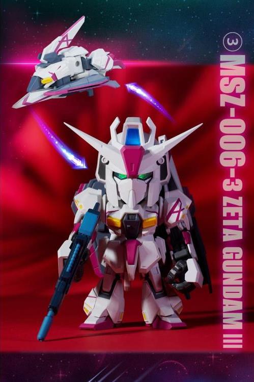 Mobile Suit Gundam QMSV Mini Z Gundam & Gundam Mk-II Box of 8