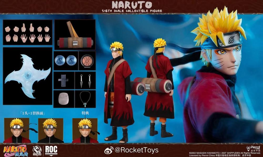 Naruto: Shippuden Naruto Uzumaki (Sage Mode Ver.) 1/6 Scale Figure