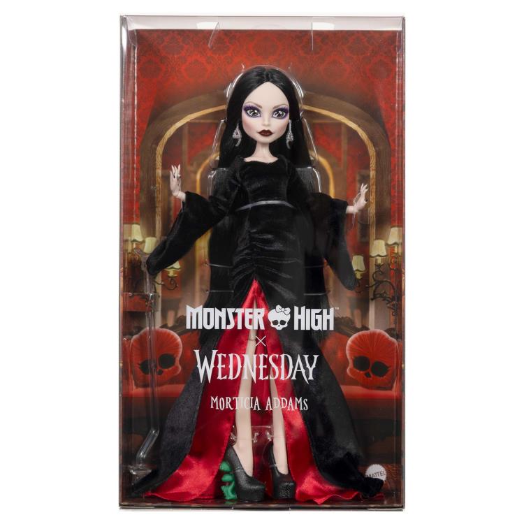 Monster High x Wednesday Skullector Morticia Addams Collectible Doll