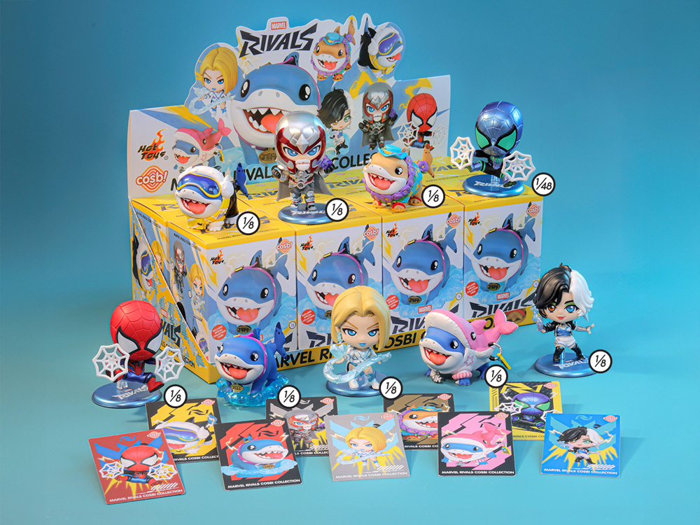 Marvel Rivals Cosbi Collection Box of 8 Random Figures